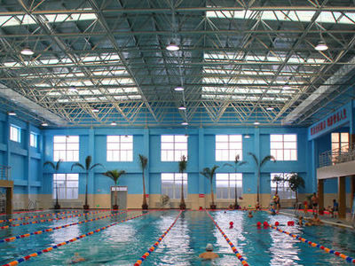 湖北應城國家礦山公園溫泉會館網架