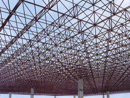 廣州大旺北收費雨篷網架