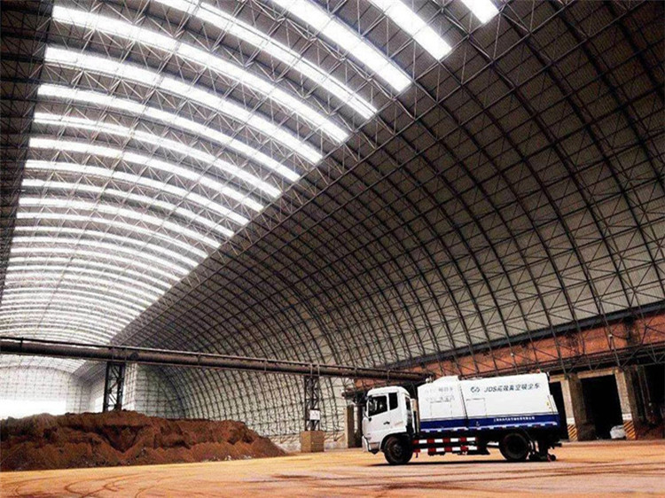 石灰石預勻化堆場網架工程