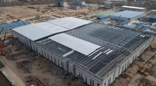 大型網(wǎng)架鋼架構(gòu)實用型廠房.jpg 大型網(wǎng)架鋼架構(gòu)實用型廠房.jpg